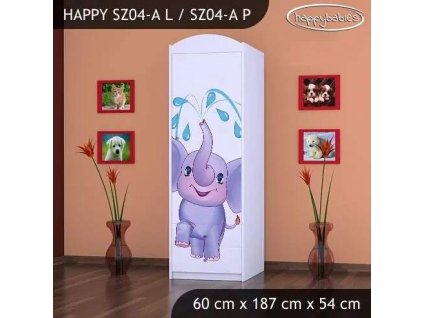vyr 23598 szafa happy sz04 a szczesliwy slonik