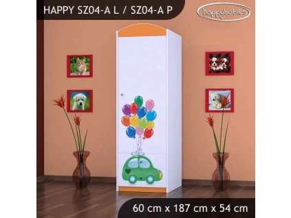 vyr 23613 szafa happy sz04 a zielone auto z balonami 4