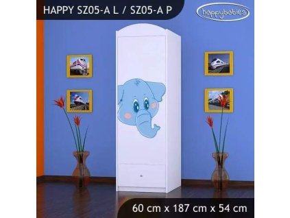 vyr 23654 szafa happy sz05 a niebieski slon 2