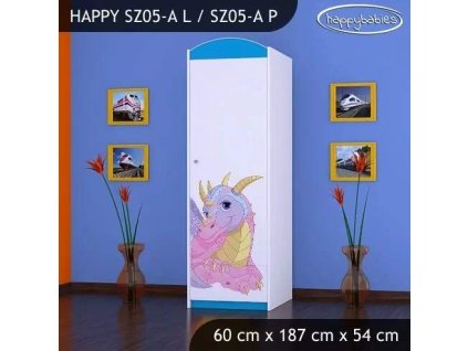 vyr 23668 szafa happy sz05 a rozowy smok 3
