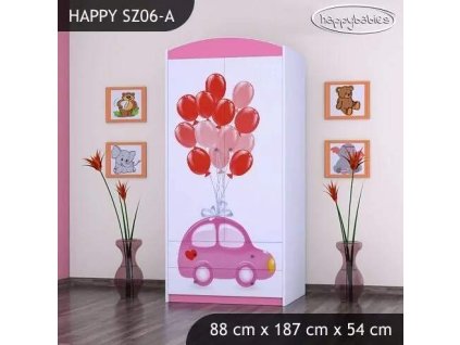 vyr 23751 szafa happy sz06 a rozowe auto z balonami 6