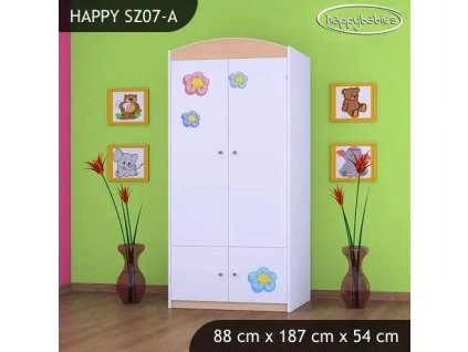 vyr 23914 szafa happy sz07 a kotek z kwiatkiem