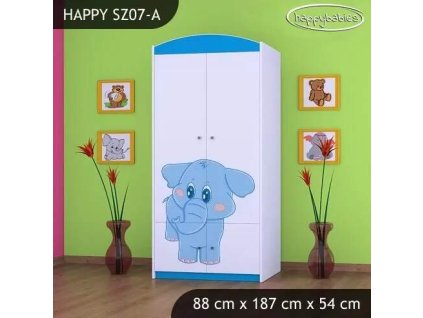 vyr 23934 szafa happy sz07 a niebieski slon