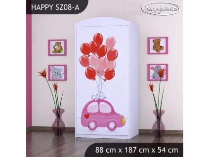 vyr 24036 szafa happy sz08 a rozowe auto z balonami 5