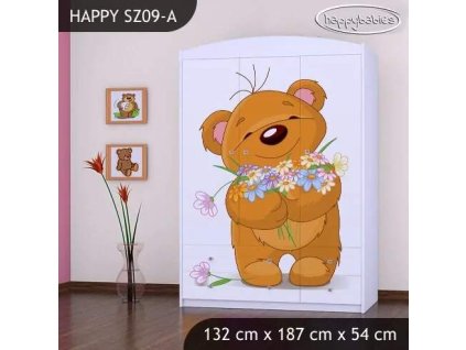 vyr 24110 szafa happy sz09 a misiu z kwiatkami 7