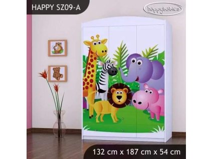 vyr 24150 szafa happy sz09 a wesoly zwierzyniec 5