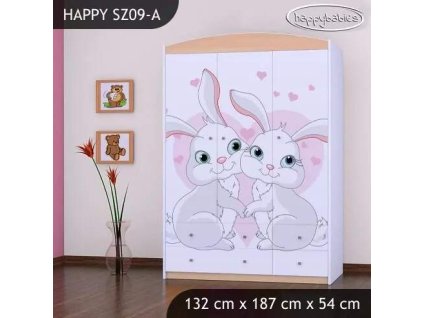 vyr 24155 szafa happy sz09 a zakochane kroliczki 7