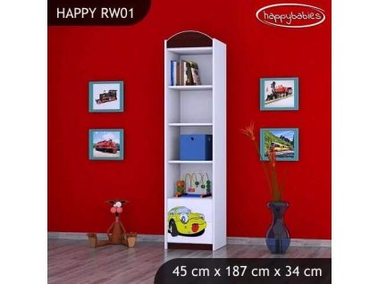 vyr 24430 regal wysoki happy rw01 zolty samochodzik 4