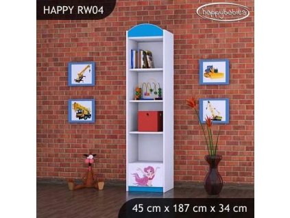 vyr 24568 regal wysoki happy rw04 rozowa syrenka 3