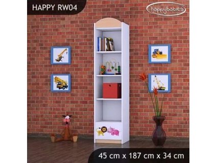 vyr 24595 regal wysoki happy rw04 wesoly zwierzyniec 2