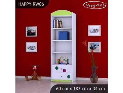 vyr 24623 regal wysoki happy rw06 kolorowy zolw