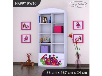 vyr 24801 regal wysoki happy rw10 kolorowy zolw 6