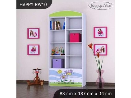 vyr 24814 regal wysoki happy rw10 kwiatek i motyl 2