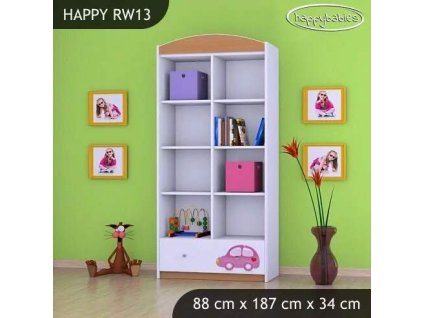 vyr 25068 regal wysoki happy rw13 rozowe auto z balonami