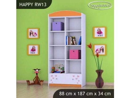 vyr 25070 regal wysoki happy rw13 rozowy slon z sercem