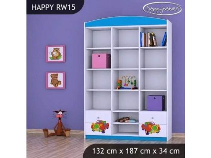 vyr 25156 regal wysoki happy rw15 misiu w czerwonym aucie 6