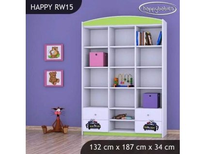 vyr 25166 regal wysoki happy rw15 policja 2