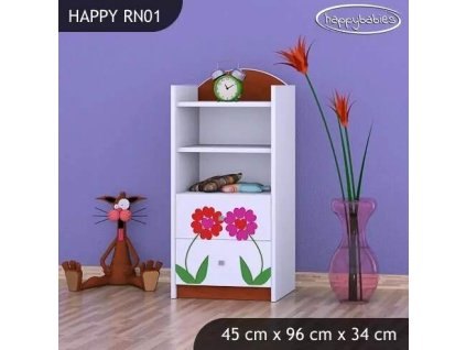 vyr 25308 regal niski happy rn01 dwa kwiaty 3