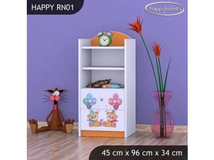 vyr 25309 regal niski happy rn01 dwa misie z balonami