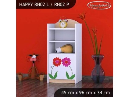 vyr 25341 regal niski happy rn02 dwa kwiaty