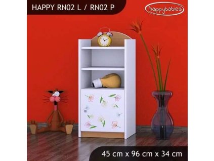 vyr 25367 regal niski happy rn02 misiu z kwiatkami 3