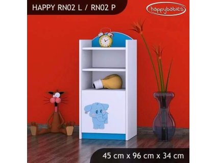 vyr 25371 regal niski happy rn02 niebieski slon 2