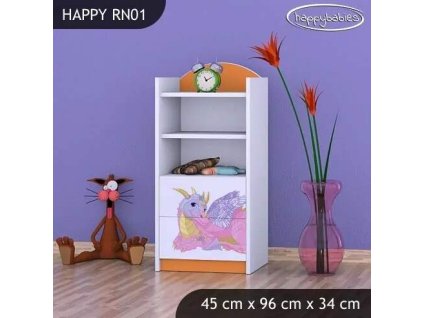 vyr 25439 regal niski happy rn01 rozowy smok 2