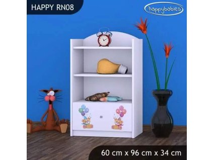 vyr 25603 regal niski happy rn08 dwa misie z balonami