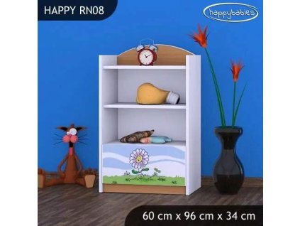 vyr 25620 regal niski happy rn08 kwiatek i motyl 2