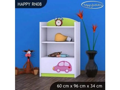 vyr 25642 regal niski happy rn08 rozowe auto z balonami