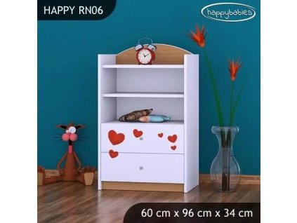 vyr 25808 regal niski happy rn06 pszczolka z sercem