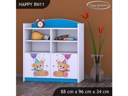 vyr 25860 regal niski happy rn11 dwa misie z balonami