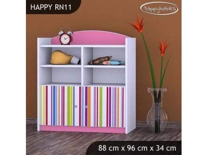 vyr 25864 regal niski happy rn11 kolorowe paski 3