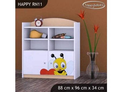 vyr 25896 regal niski happy rn11 pszczolka z sercem