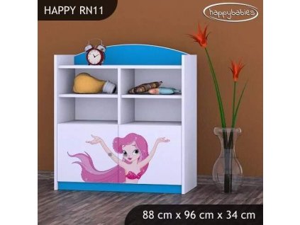 vyr 25898 regal niski happy rn11 rozowa syrenka 2