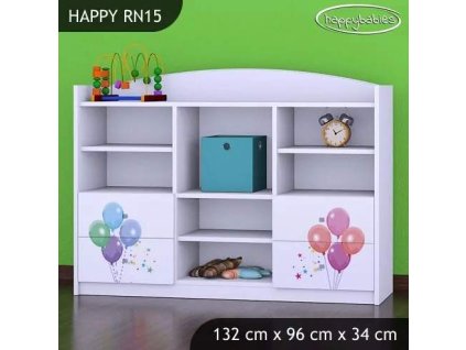 vyr 26078 regal niski happy rn15 dwa misie z balonami