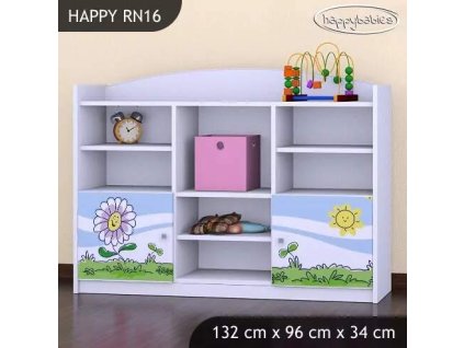 vyr 26186 regal niski happy rn16 kwiatek i motyl