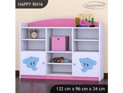 vyr 26197 regal niski happy rn16 niebieski slon