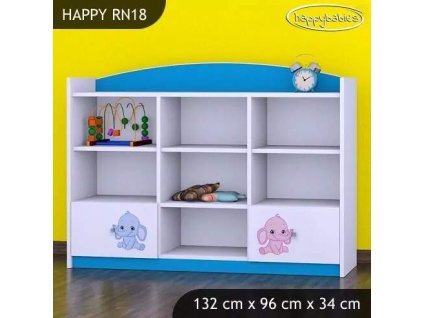 vyr 26297 regal niski happy rn18 rozowy i niebieski slon 2