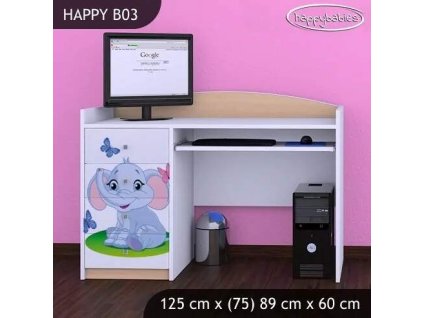 vyr 26463 biurko happy b03 slon