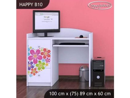 vyr 27064 biurko happy b10 serce z kwiatow