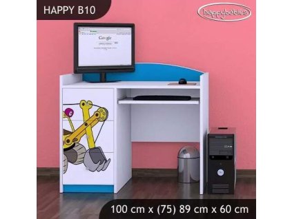 vyr 27093 biurko happy b10 zolta koparka