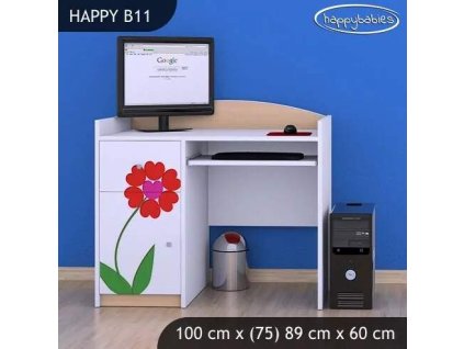 vyr 27104 biurko happy b11 dwa kwiaty