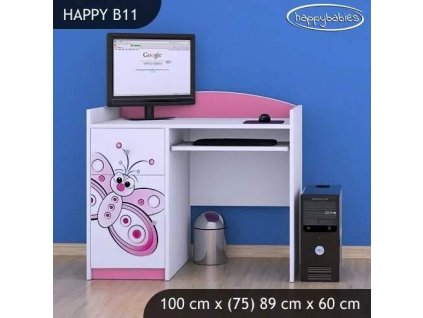 vyr 27133 biurko happy b11 motylek