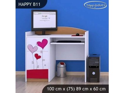vyr 27153 biurko happy b11 serce na balonikach 2