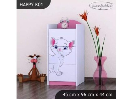 vyr 27202 komoda happy k01 kotek 2