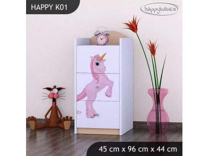 vyr 27206 komoda happy k01 ksiezniczka i jednorozec