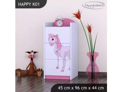 vyr 27207 komoda happy k01 ksiezniczka z konikiem 2