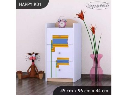 vyr 27219 komoda happy k01 misiu w czerwonym aucie