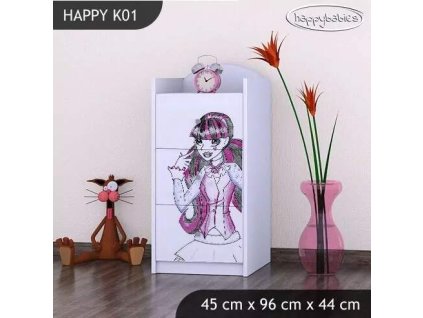 vyr 27221 komoda happy k01 monster toralei 2